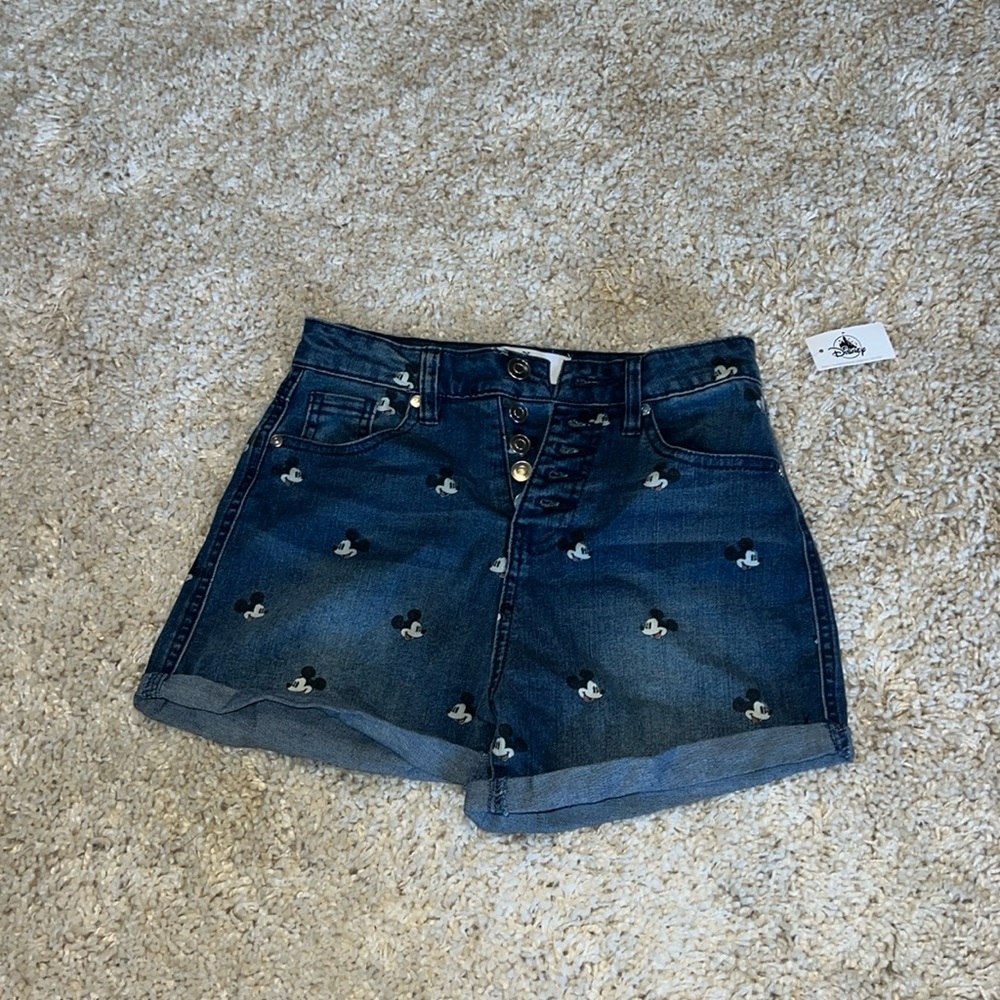 Disney Mickey Mouse Jean Shorts